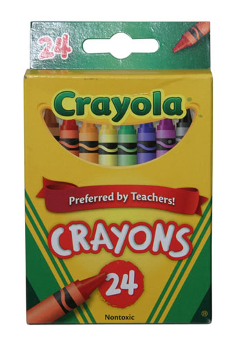 CRAYOLA CRAYONS 24's CS/48 - 71662000240