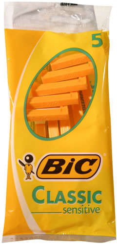 BIC SENSITIVE 5 PACK CS/40 - 3086125705010