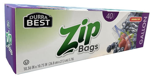 DURRA BEST DBL ZIP GL BAG 40 - 54642004261