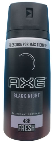 AXE SPRAY BLK NIGHT 12/150ml - 7791293048871