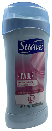 SUAVE DEO STK POWDER 2.6 OZ - 76400519061